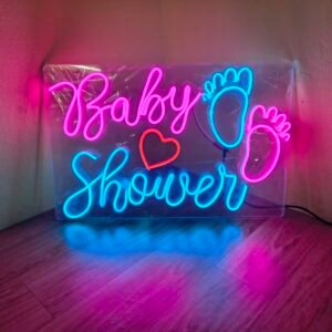 Baby Shower Neon Light | Premium LED Party Decoration Sign
